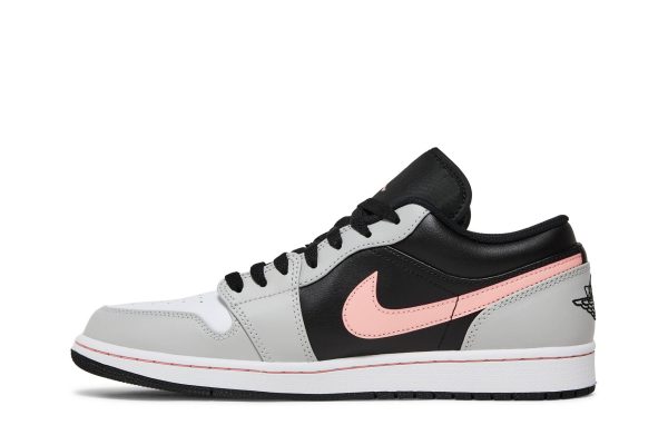 Air Jordan 1 Low ‘Black Grey Pink’ 553558-062