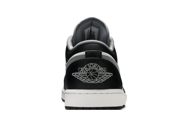 Air Jordan 1 Low ‘Black Medium Grey’ 553558-040