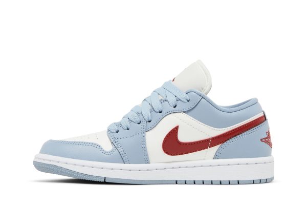 Air Jordan 1 Low ‘Blue Whisper Dune Red’ DC0774-164