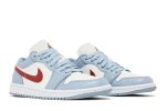 Air Jordan 1 Low ‘Blue Whisper Dune Red’ DC0774-164