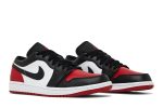 Air Jordan 1 Low Bred Toe 2.0 553558-161