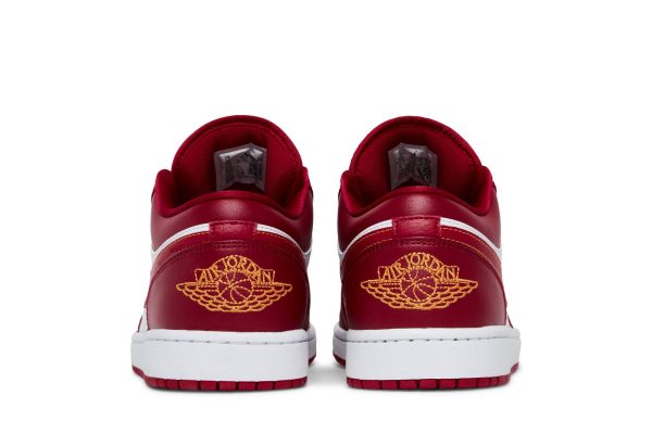 Air Jordan 1 Low ‘Cardinal Red’ 553558-607