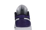 Air Jordan 1 Low ‘Court Purple Black’ 553558-501