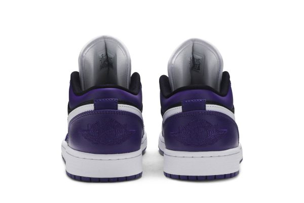 Air Jordan 1 Low ‘Court Purple Black’ 553558-501