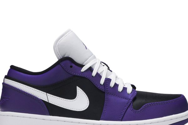 Air Jordan 1 Low ‘Court Purple Black’ 553558-501