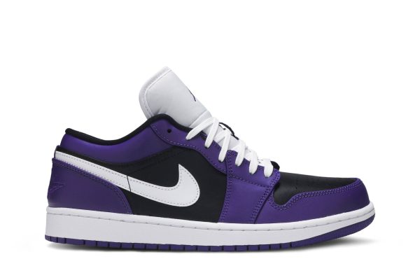 Air Jordan 1 Low ‘Court Purple Black’ 553558-501