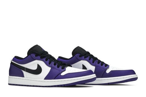 Air Jordan 1 Low ‘Court Purple White’ 553558-500