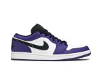 Air Jordan 1 Low ‘Court Purple White’ 553558-500