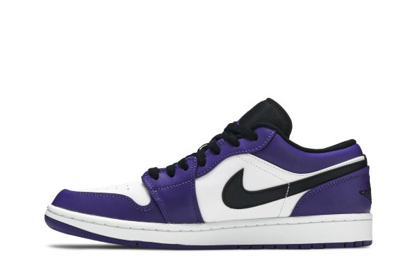 Air Jordan 1 Low ‘Court Purple White’ 553558-500