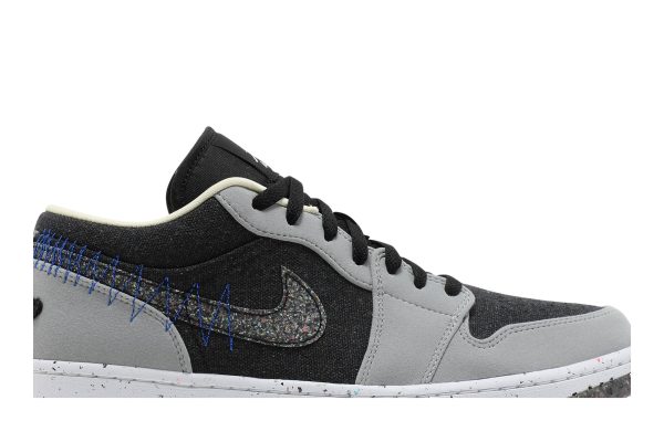 Air Jordan 1 Low Crater ‘Black Grey’ DM4657-001