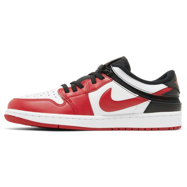 Air Jordan 1 Low FlyEase White Gym Red DM1206-163