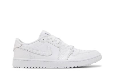 Air Jordan 1 Low Golf White Croc DD9315-110