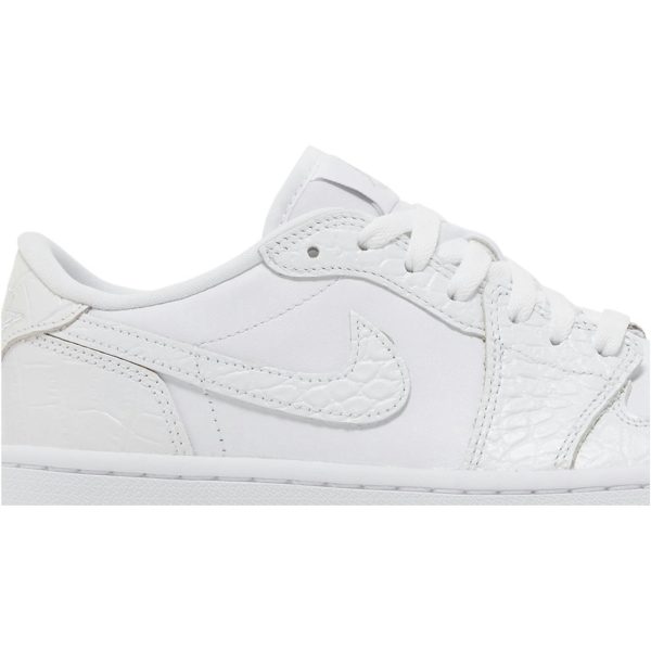 Air Jordan 1 Low Golf White Croc DD9315-110