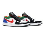 Air Jordan 1 Low Multi-Color Black Toe CZ4776-101