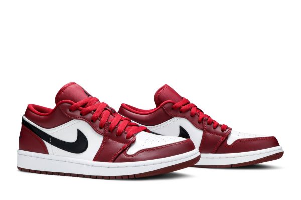 Air Jordan 1 Low ‘Noble Red’ 553558-604