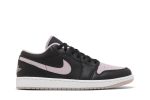 Air Jordan 1 Low SE Black Iced Lilac DV1309-051