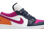 Air Jordan 1 Low SE ‘Mismatched – Purple Magenta’ DJ4342-400