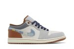 Air Jordan 1 Low SE ‘Repaired Denim Swoosh’ FZ5042-041