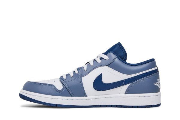 Air Jordan 1 Low ‘Steel Blue’ 553558-414