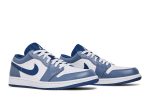 Air Jordan 1 Low ‘Steel Blue’ 553558-414