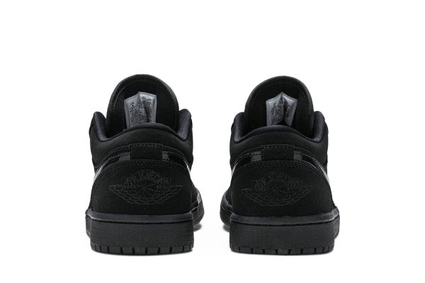 Air Jordan 1 Low Triple Black 2019 553558-056