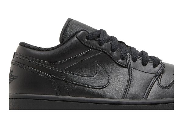 Air Jordan 1 Low Triple Black 2022 553558-093