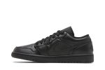 Air Jordan 1 Low Triple Black 2022 553558-093