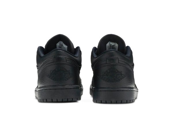 Air Jordan 1 Low Triple Black 553558-091