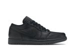 Air Jordan 1 Low Triple Black 553558-091