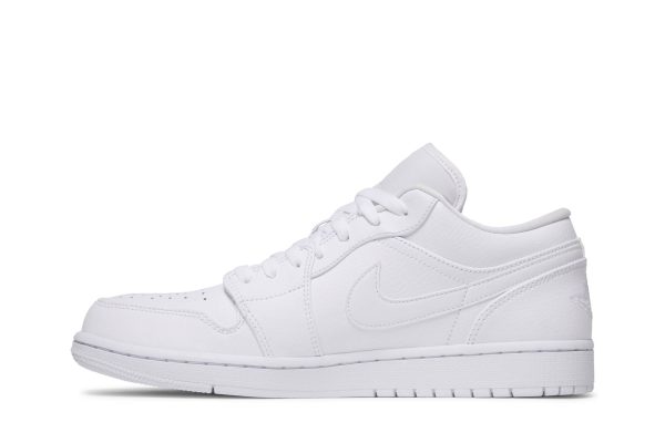 Air Jordan 1 Low Triple White 553558-112