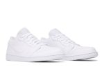 Air Jordan 1 Low Triple White 553558-112