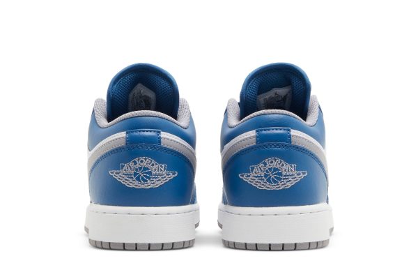 Air Jordan 1 Low ‘True Blue Cement’ 553560-412