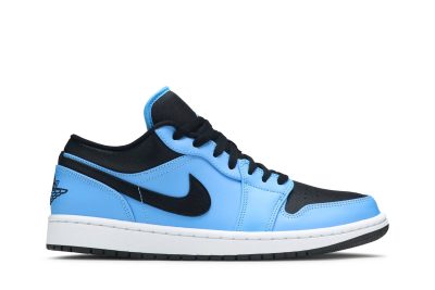 Air Jordan 1 Low ‘University Blue Black’ 553558-403