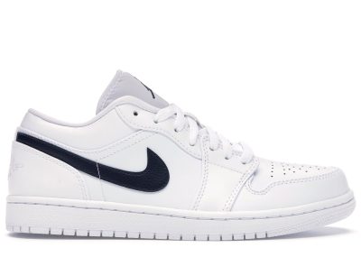 Air Jordan 1 Low White Obsidian 553558-114