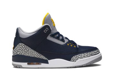 Air Jordan 3 Retro ‘Michigan Wolverines’ PE AJ3-820064