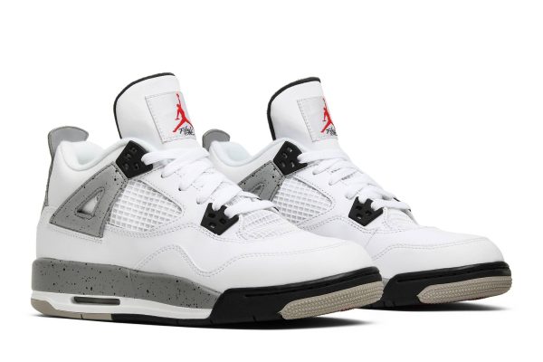 Air Jordan 4 Retro OG BG 2016 ‘White Cement’ 836016-192