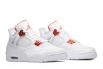 Air Jordan 4 Retro ‘Orange Metallic’ CT8527-118