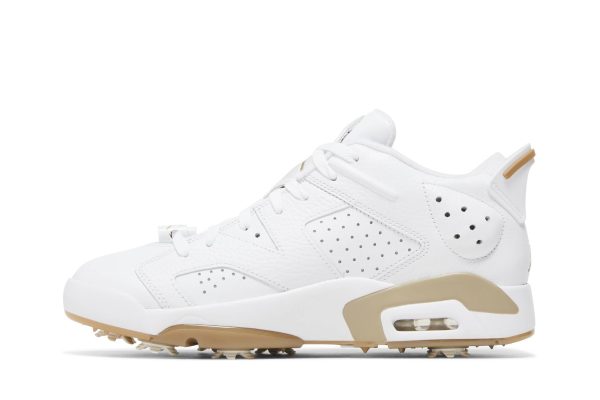 Air Jordan 6 Retro Low Golf ‘White Khaki’ DV1376-100