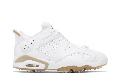 Air Jordan 6 Retro Low Golf ‘White Khaki’ DV1376-100