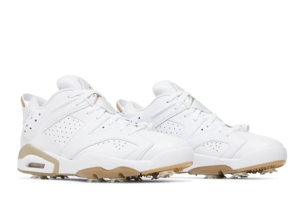 Air Jordan 6 Retro Low Golf ‘White Khaki’ DV1376-100