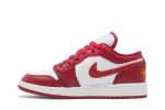 (GS) Air Jordan 1 Low Cardinal Red 553560-607