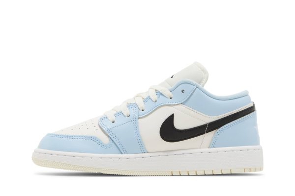 (GS) Air Jordan 1 Low ‘Ice Blue’ 554723-401