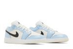 (GS) Air Jordan 1 Low ‘Ice Blue’ 554723-401