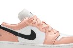 (GS) Air Jordan 1 Low Light Arctic Pink 553560-800