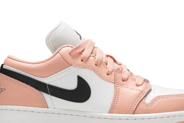 (GS) Air Jordan 1 Low Light Arctic Pink 553560-800