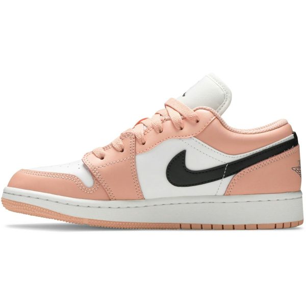 (GS) Air Jordan 1 Low Light Arctic Pink 553560-800