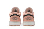 (GS) Air Jordan 1 Low Light Arctic Pink 553560-800