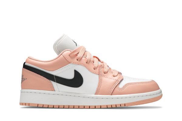 (GS) Air Jordan 1 Low Light Arctic Pink 553560-800