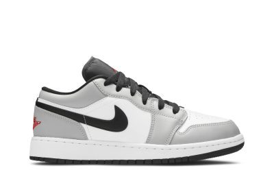 (GS) Air Jordan 1 Low ‘Light Smoke Grey’ 553560-030