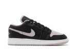 (GS) Air Jordan 1 Low SE ‘Black Iced Lilac’ DV1333-051